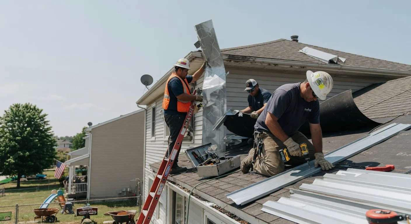 Metal Roofing Installation in Faxon, OK near me